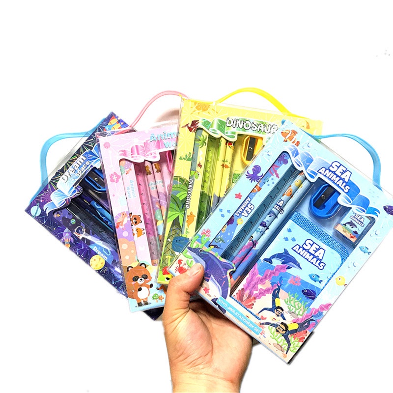 Swopply 2011_STATIONARY_SET Kotak Pensil Anak Set Stationery Alat Tulis Kotak Pensil Karakter