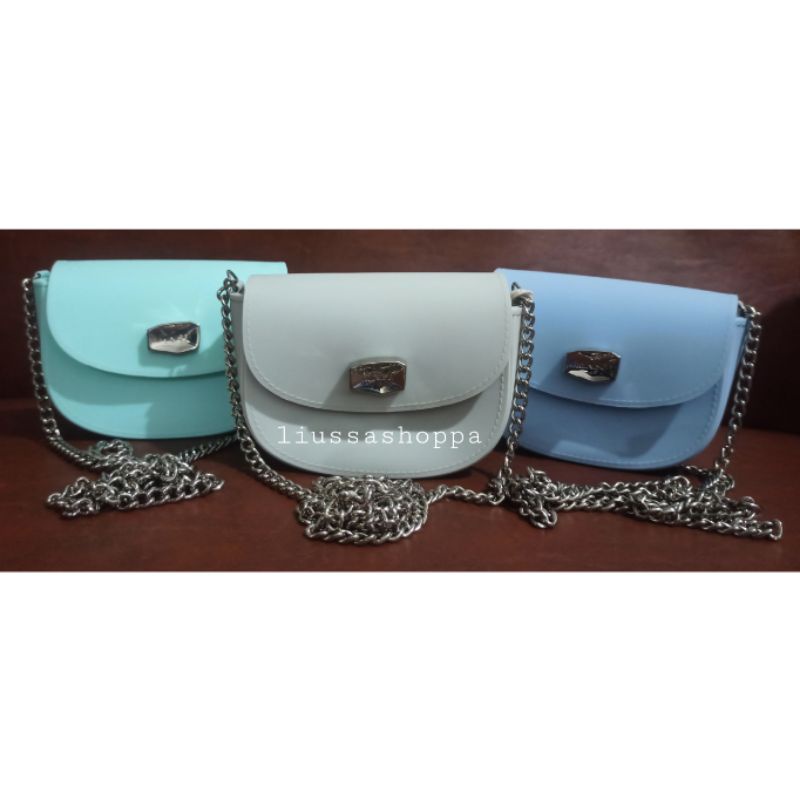 Jual Tas Miniso Mini Silicone Crossbody Bag Shopee Indonesia