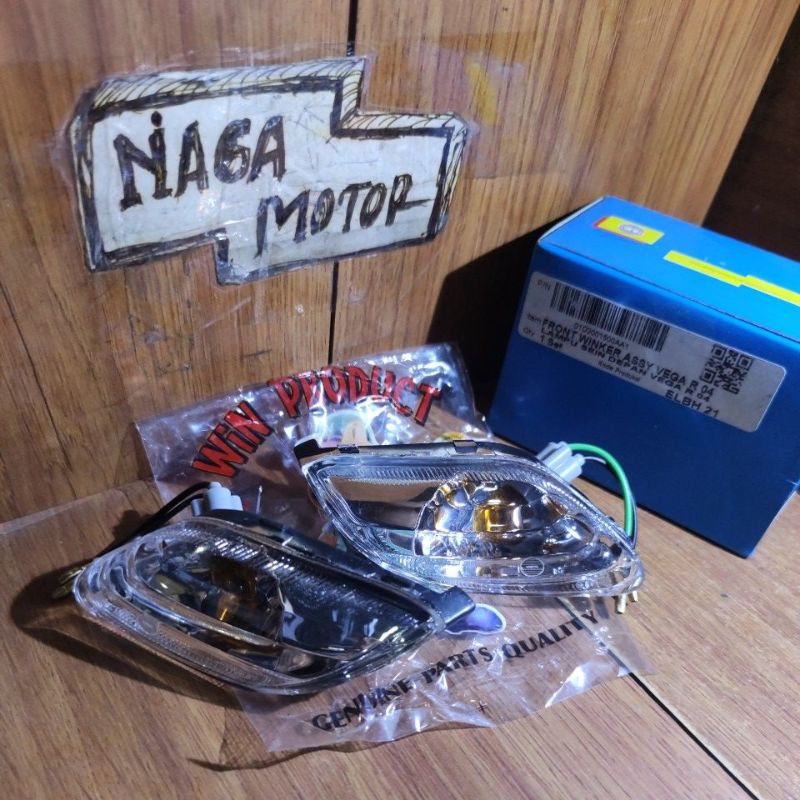 Lampu Sen Depan Komplit Kanan Kiri Vega R Tahun 2004 Kualitas Original