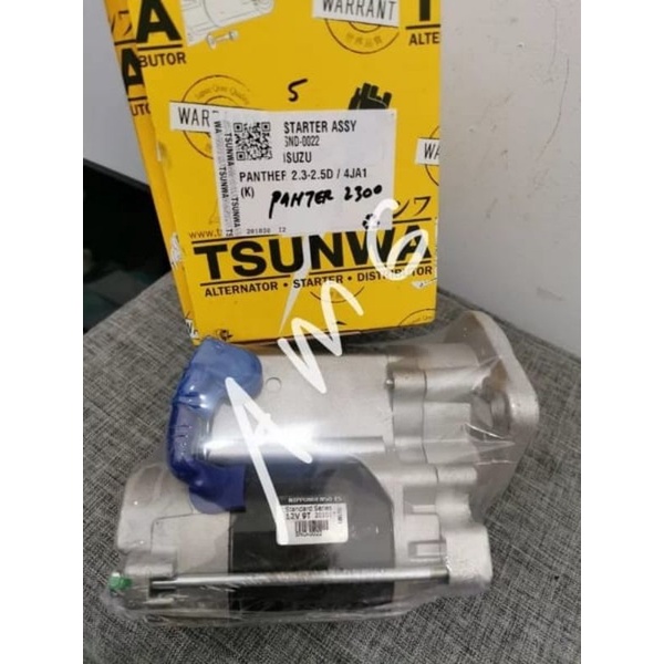 starter komplit isuzu panther 2.3 2.5 non turbo elf nhr55 model denso