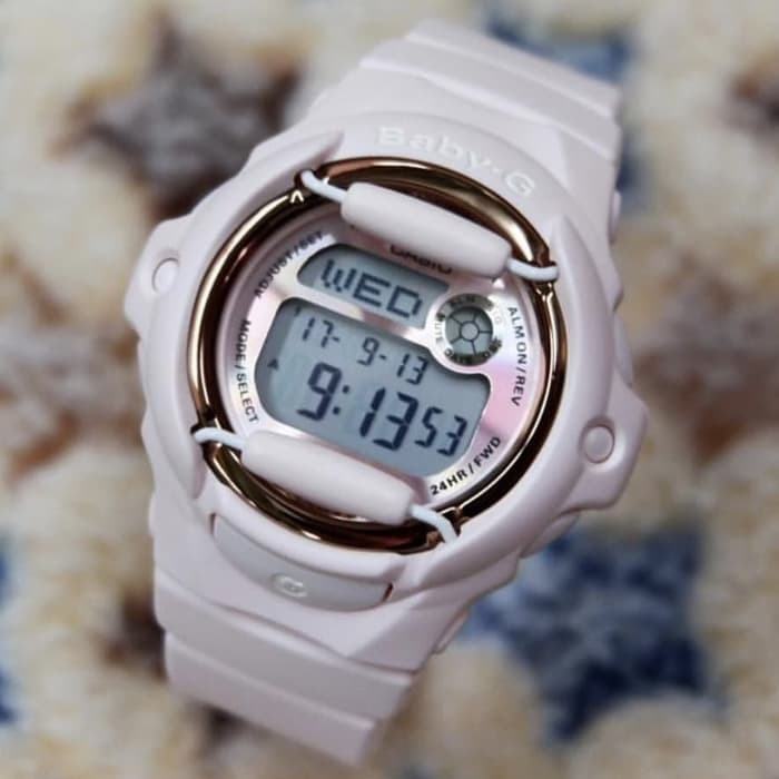 Casio Baby-G Digital Display BG-169G-4BDR WR 200M Pink Resin Band