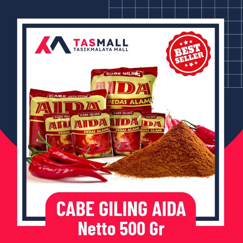 AIDA Cabe Giling Pedas Alami Bumbu Cepat Saji 500gr