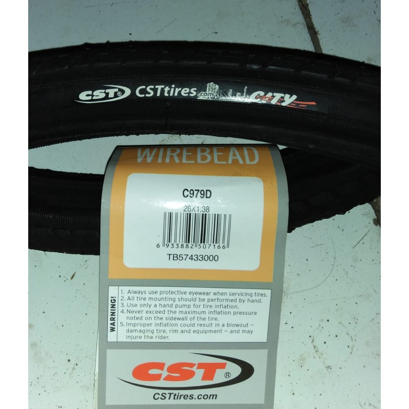 Ban Luar Sepeda Merk CST ukuran 26 x 1.38 ML1528