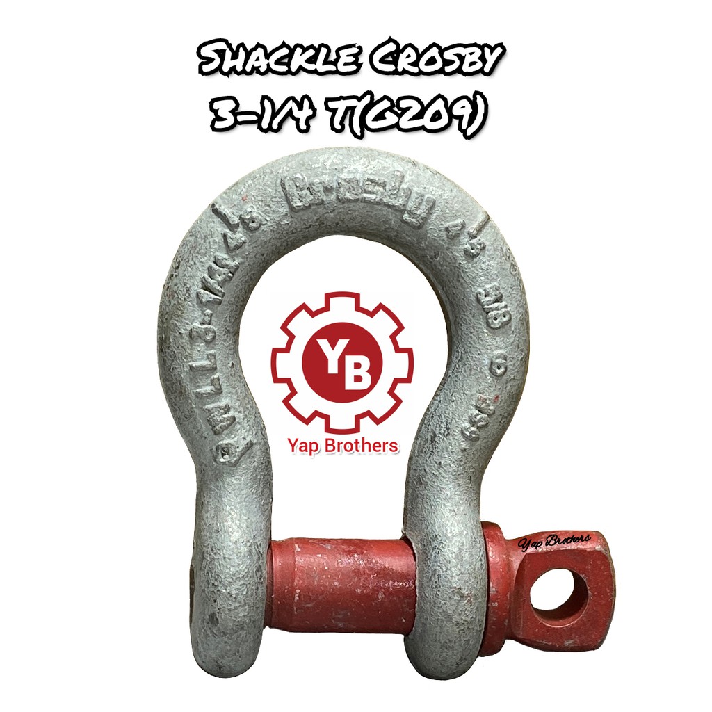 SHACKLE CROSBY 3.25 T
