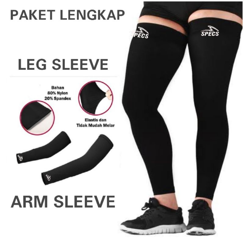 ⭐⭐⭐⭐⭐Paket arm Sleeve leg Sleeve Dekker lengan sepakbola Dekker kaki kiper stoking olahraga futsal