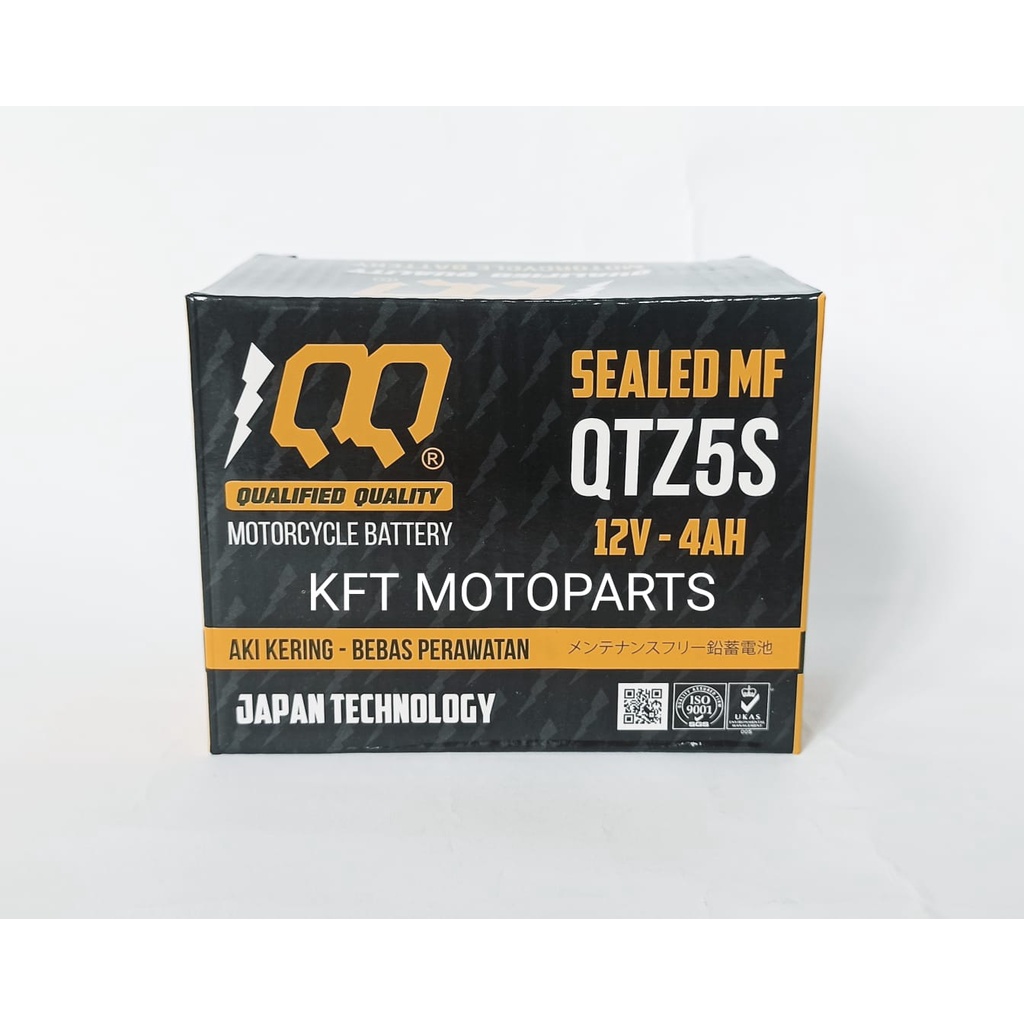 Aki Kering Motor KAWASAKI NINJA KBR QTZ5S