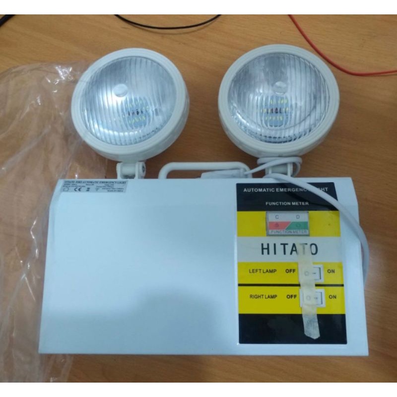 Lampu Emergency Led Twin Spot 2x3 Watt