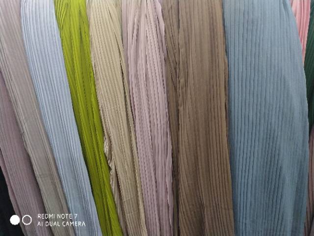 Kain Plisket Lebar Kain 1 50 Harga Rp20 000per 0 50 Meter Shopee Indonesia