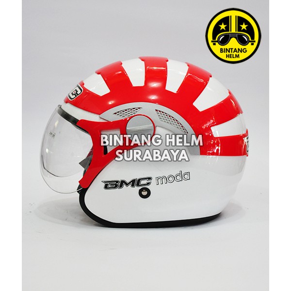 

BMC Moda White Red