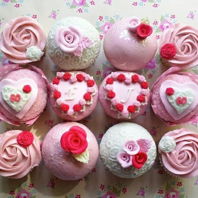 Terlaris Cupcake Mix Fondant Buttercream Isi 9