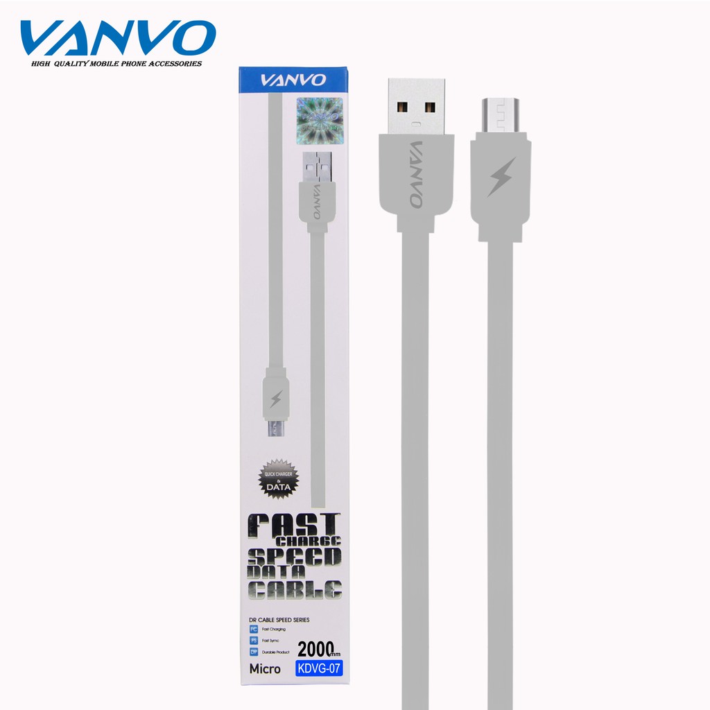 KABEL USB VANVO 2M KDVG-07 MICRO