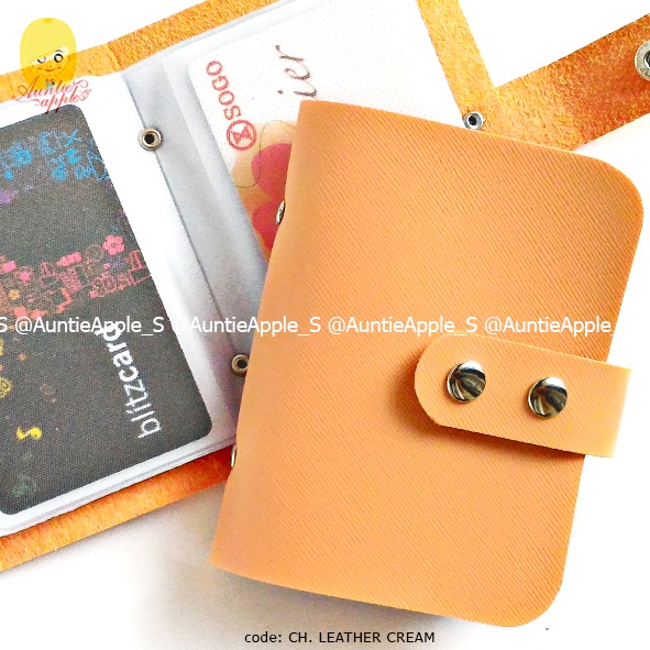 

Leather Card Holder/ Dompet Kartu Kredit/ Cardholder / Leather Brown 019