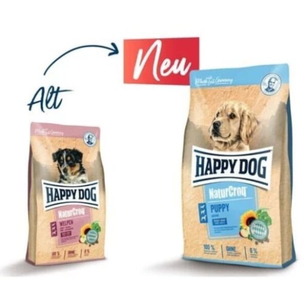 Happy Dog Naturcroq Puppy Puppies 1kg 1 kg Makanan Anjing Happydog