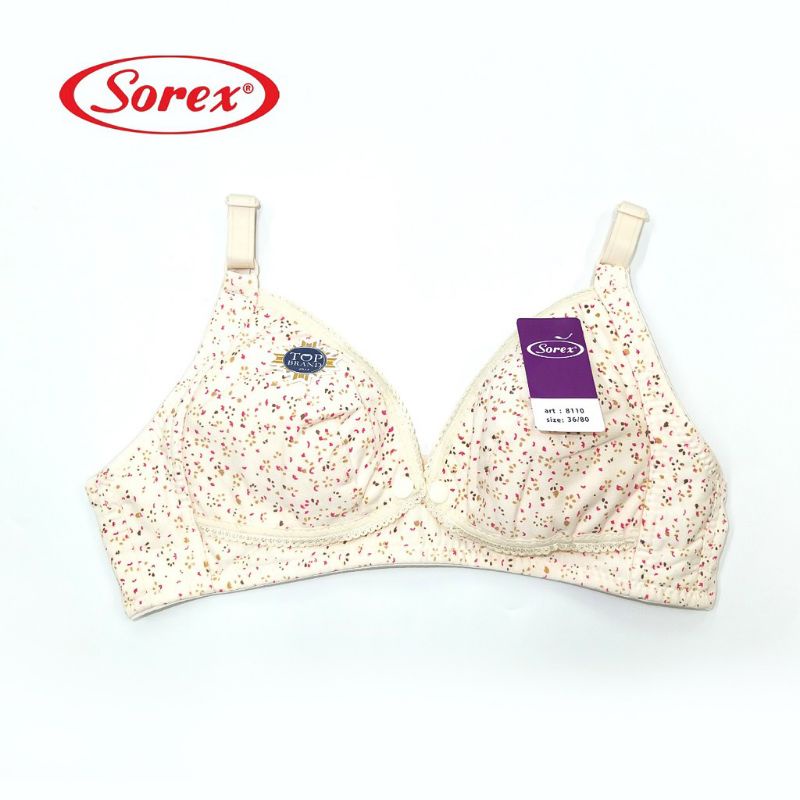 Bra Ibu Menyusui Nursing Bra Tanpa Kawat Kait 3 | BH Menyusui Sorex 8110 dan 8108  [ Bunda Altaf ]