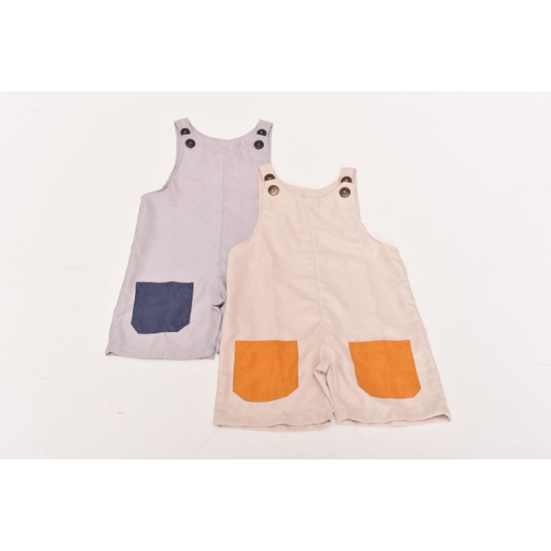 Celoteh Little Goods - Coco pocket romper anak