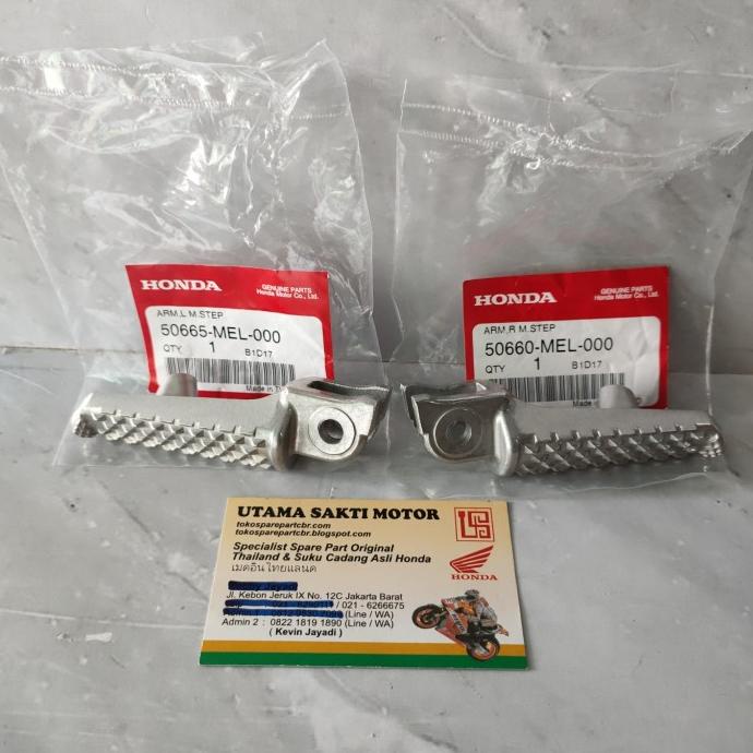 Footstep Depan Cbr250rr , Step Depan Cbr 250 RR Kiri + Kanan Ori Thai KODE 066