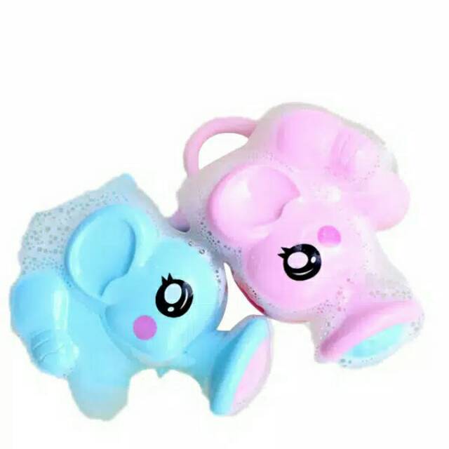 DC141 Mainan Sprinkle Anak Bayi Pantai Mandi Bentuk Gajah Lucu-5