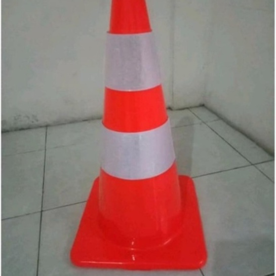 Trafic cone karet 70 Cm