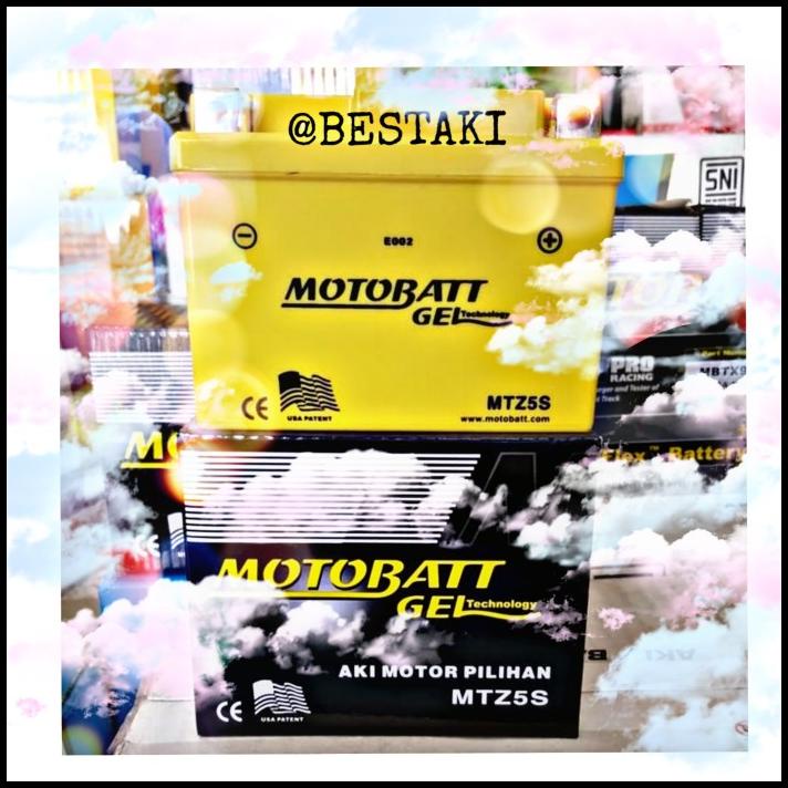 Aki Motor Kering Honda Beat Motobatt Mtz5S