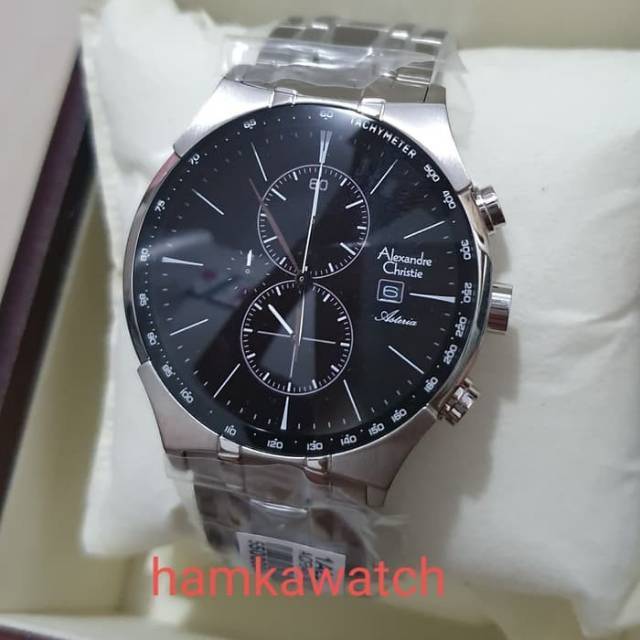 new  jam tangan Alexander Cristie Asteria ORIGINAL ac6467 silver