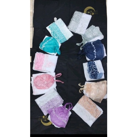 Mukena Katun  Mikro Organdy Murah Meriah Warna Random