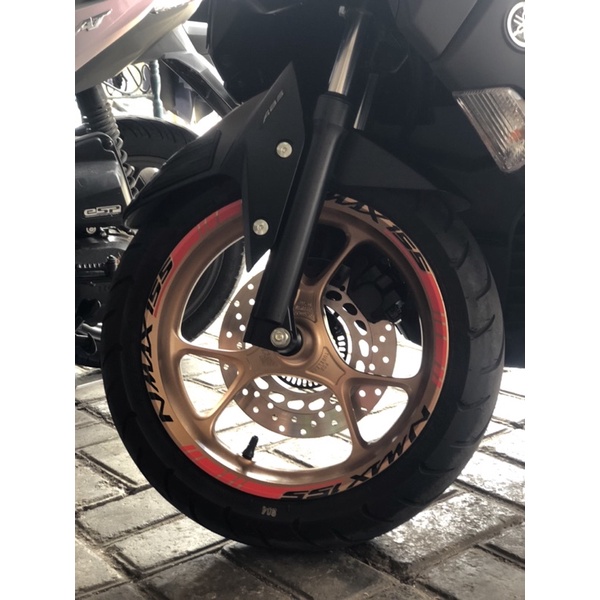 Stiker Velg Sticker Velk Nmax Gold