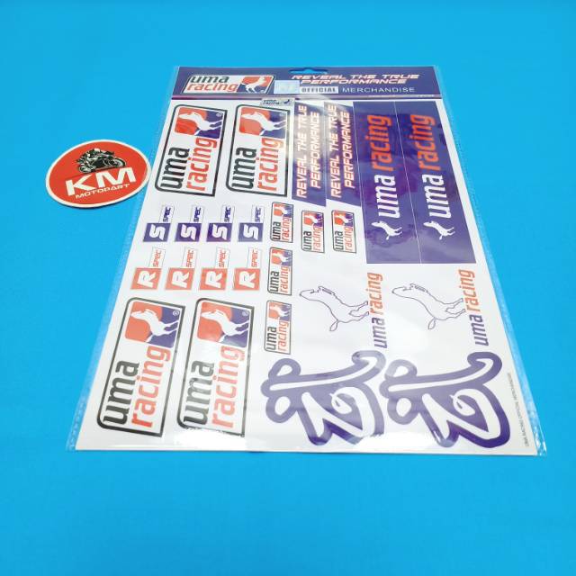 STICKER OFFICIAL UMA RACING