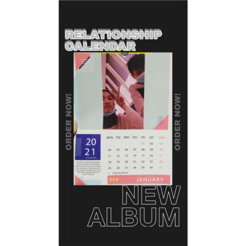 

Kalender 2022 Custom Pasangan couple