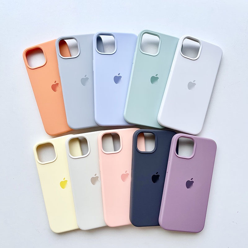 iPhone 14 Case Silicone Premium FULL COVER untuk iPhone 14 Pro 14 Pro Max