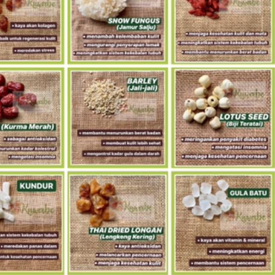 

FREE ONGKIR!PEACH GUM DESSERT [Family Pack] / Paket Raw (mentah)/TaoJiao Set (6-7 cups 400ml)|RA2