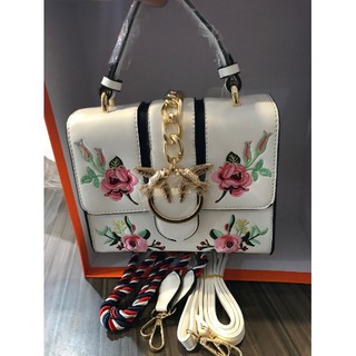  Tas  Fashion Wanita Gucci  Embordier Flower 9023 Keren 