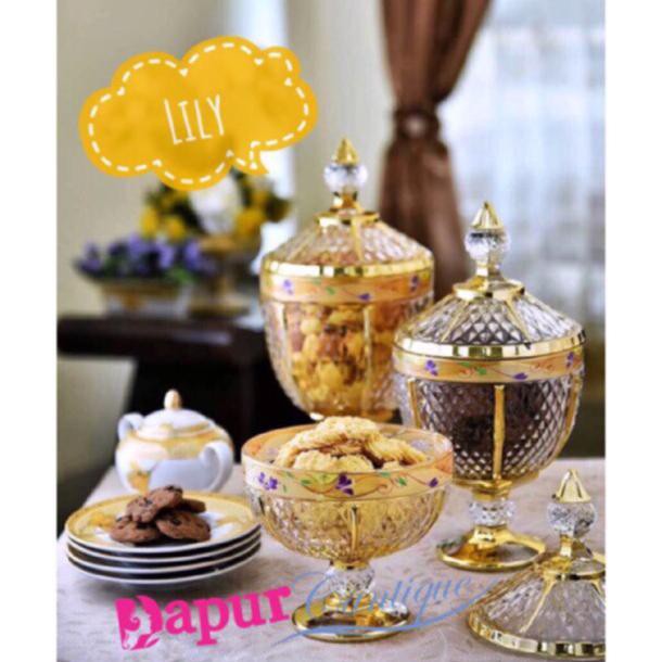 Toples Piala Kristal Vicenza - Olivia Golden VGC0456