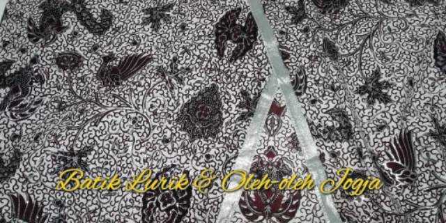 Jarik Prodo Silver motif Wahyu Tumurun bawahan kebaya SATUAN
