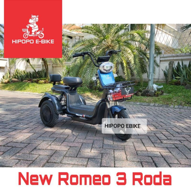 Uwinfly New Romeo plus ,New Romeo 3 roda motor listrik, cocok untuk usaha