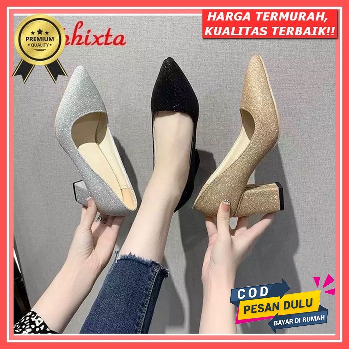 Zamzam.Store Ak 27 High Untuk Sandal Sendal Wanita Prempuan Cewek High Hils Hels Heels Hells Hak Tah