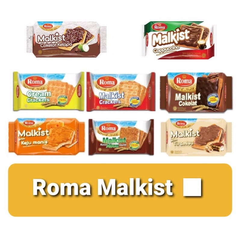 

Roma Malkist crackers 120g All Varian