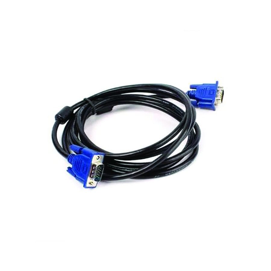 KVC5 | KABEL VGA MALE TO MALE CENTRO 5 M (BLACK)