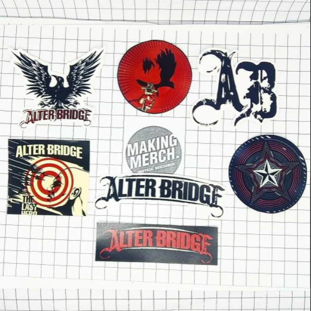 Stiker Band AlterBridge