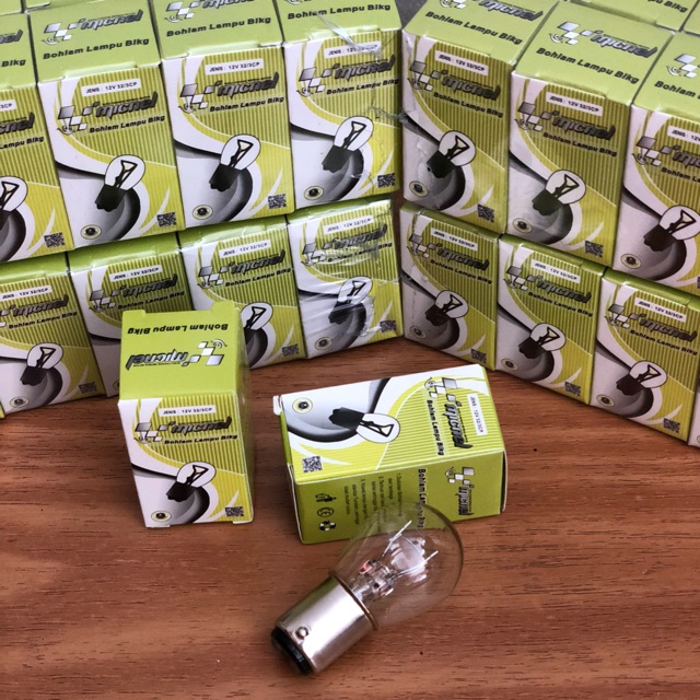 Bohlam lampu belakang motor