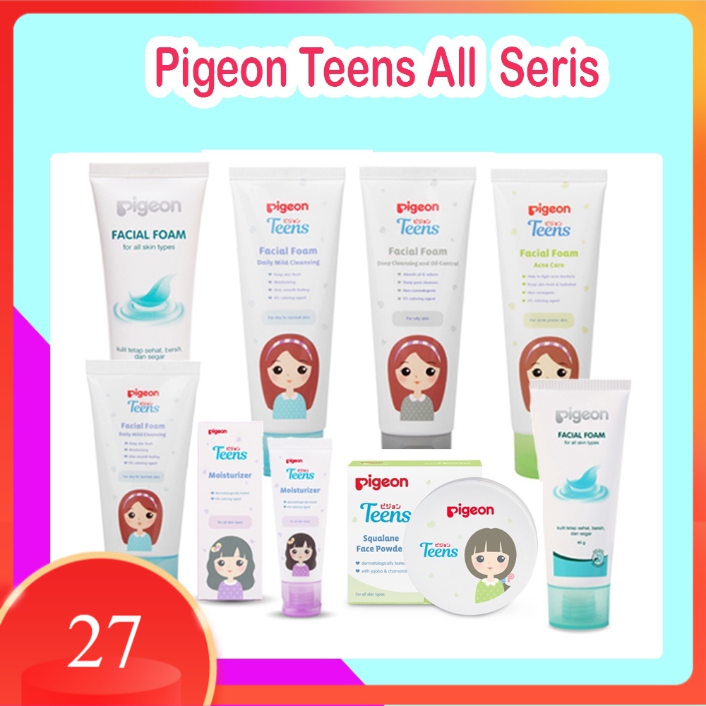 PIGEON TEENS Facial Foam / Daily Facial Foam / Anti Acne Facial Foam / Oil Control Facial Foam