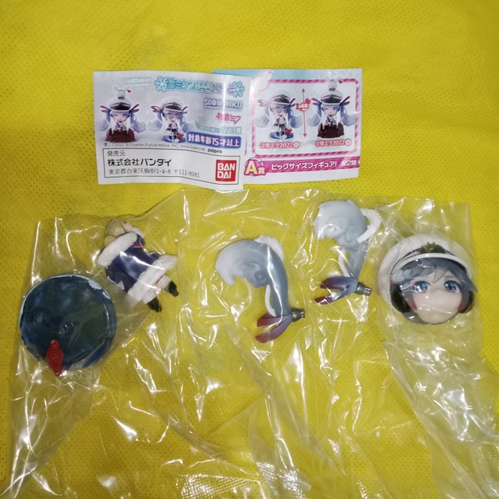 Diskon Spesial Gashapon Kuji Hatsune Miku X Snow Miku 2022 Figure Termurah