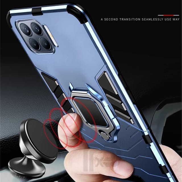 OPPO RENO 4F SOFT CASE HYBRID PANTHER SERIES