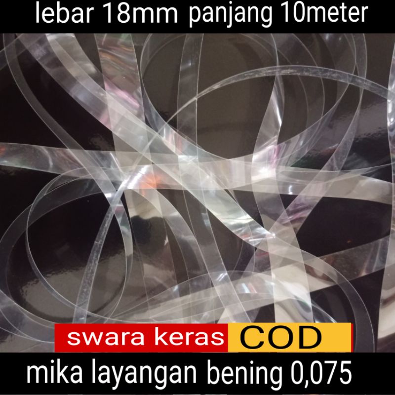 mika sawangan sendaren bening 18mm sendaren layang layang 13meter, original