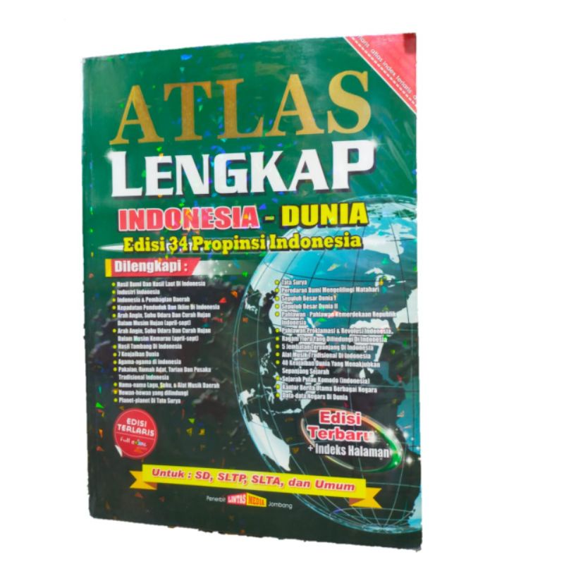 ATLAS LENGKAP INDONESIA - DUNIA
