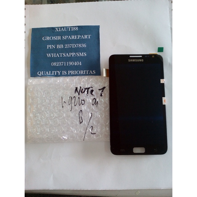 LCD SAMSUNG NOTE 1 N7000 / TOUCHSCREEN SAMSUNG NOTE 1 N7000 FULLSET ORIGINAL