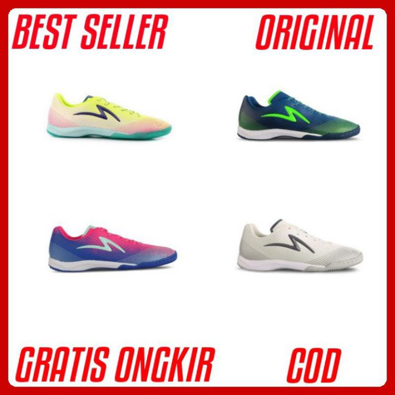 SEPATU FUTSAL SPECS LIGHTSPEED OMEGA ORIGINAL