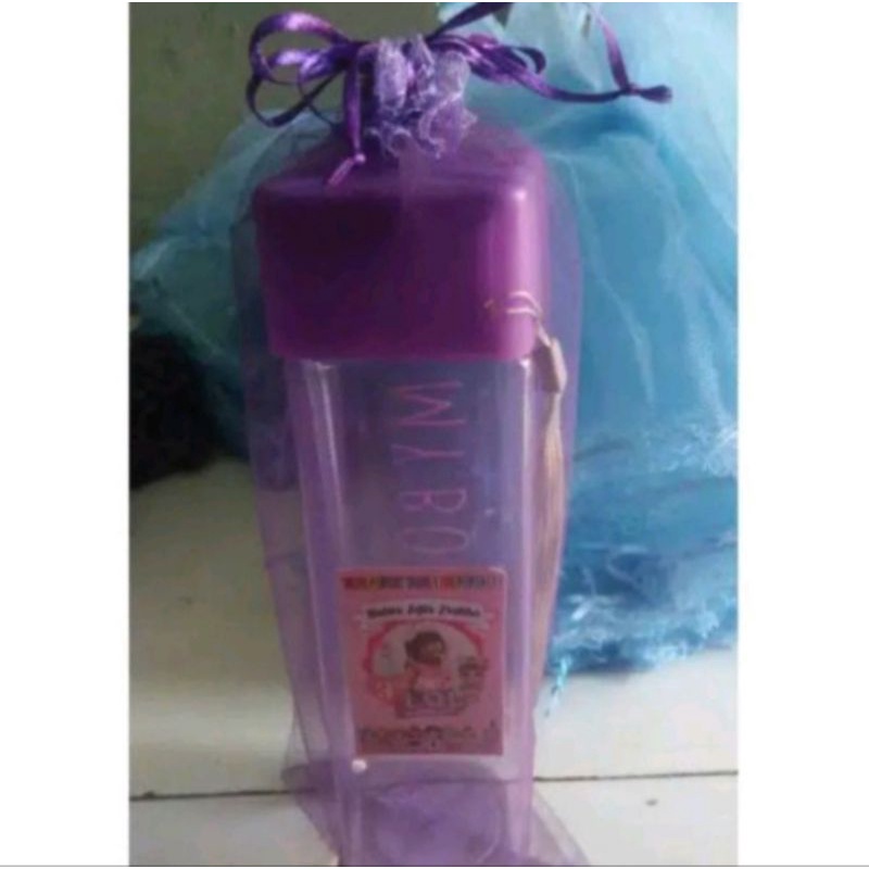 Bungkus souvenir tile untuk botol ukuran 12cm x 26 cm