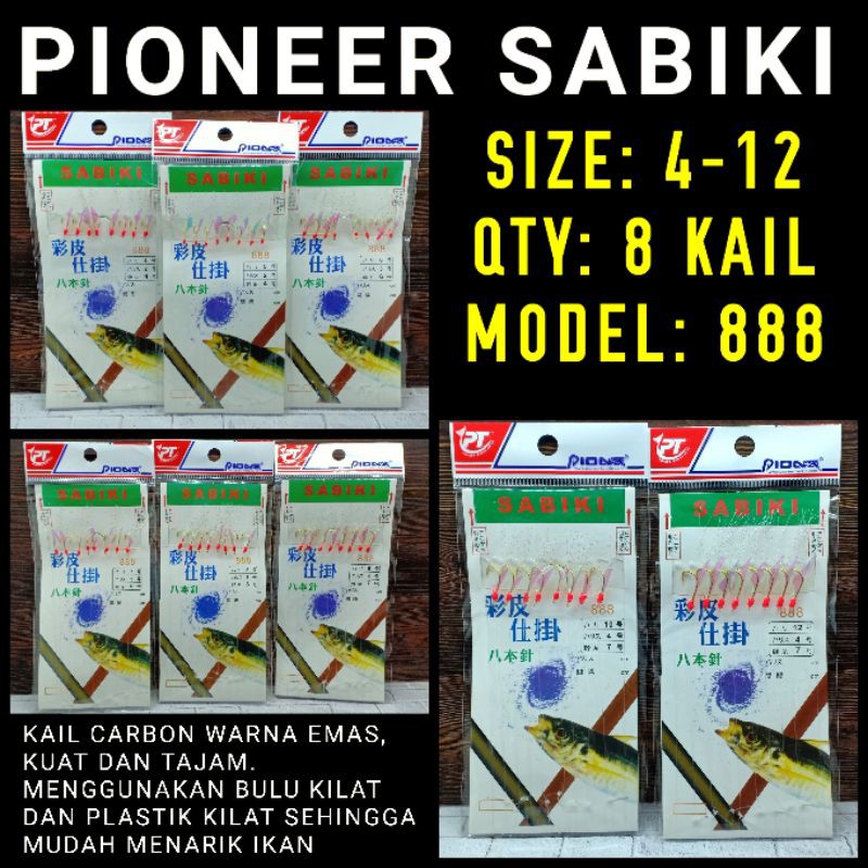SABIKI PIONEER PANCING KOTREK KAIL BULU PIONEER KAIL KOTREK PIONEER KOTREKAN KAIL SABIKI KOTREK