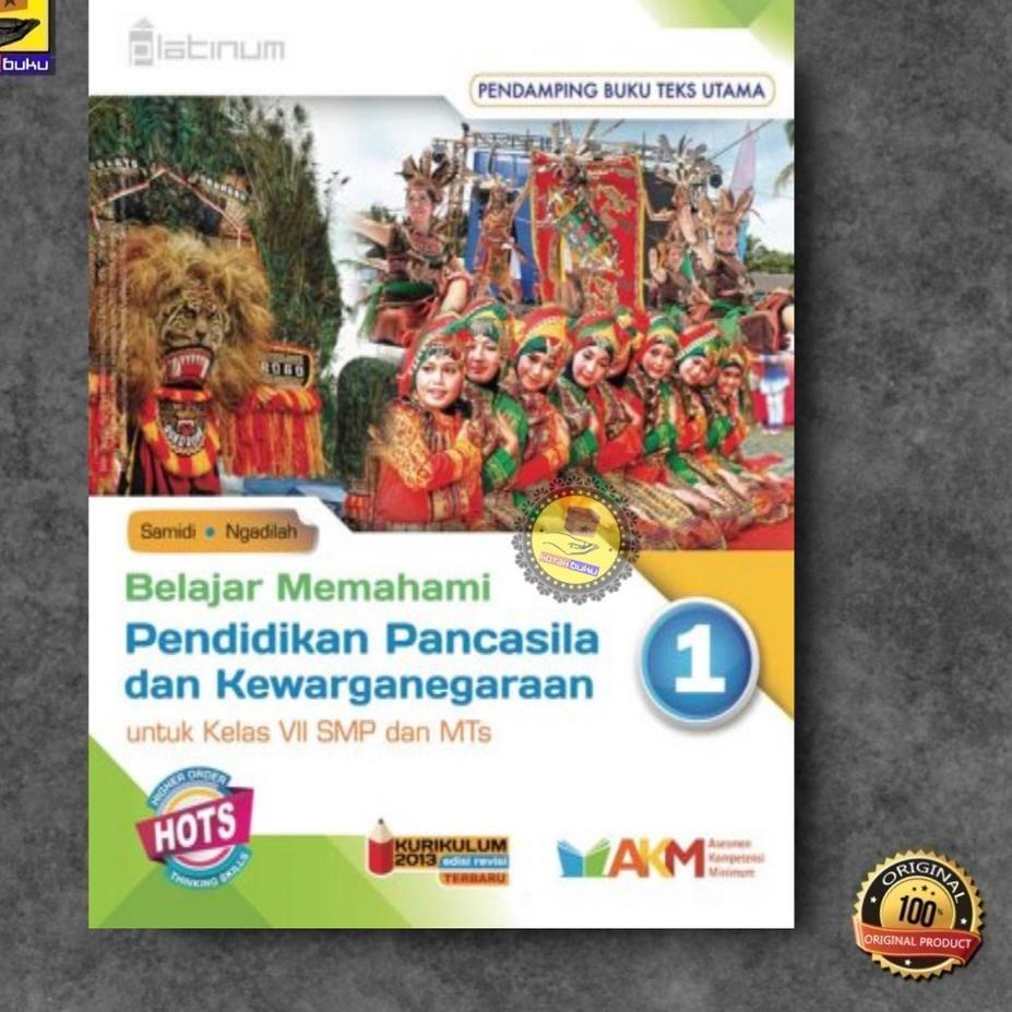 Terlaris Buku PPKN Kelas 7 8 9 PLATINUM HOTS / PPKN SMP / PKN SMP