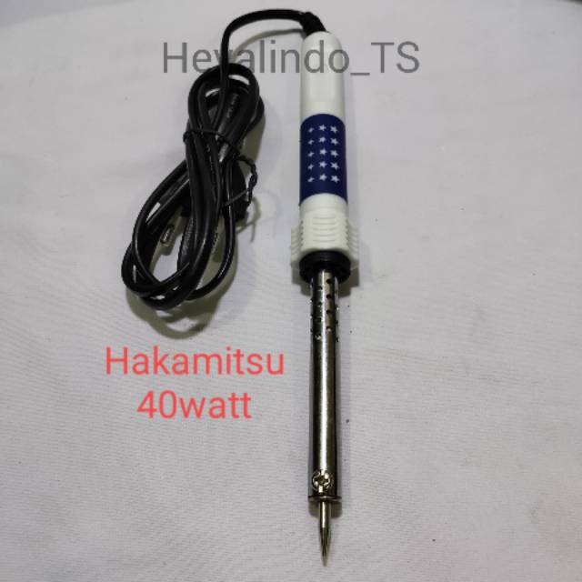 Jual Solder Bagus 40watt Cepat panas Hakamitsu solder awet solder